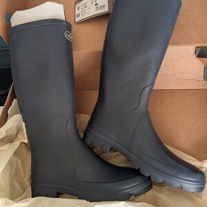 Le Chameau - Blue Natural Rubber Boots size 40 EU 8 US 6UK NWT